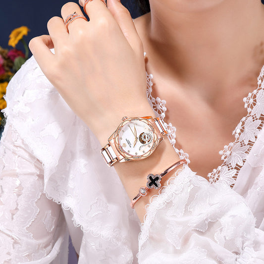 Relojes Mecánicos Mujer Cerámica De Lujo