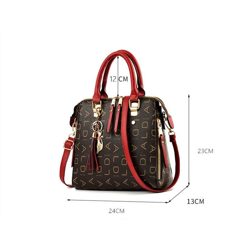 Women Fashion Design Purses Totes Soft PU Leather Shoulder Bag