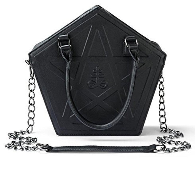 Soft Leather Shoulder Bag With Chain High Quality
