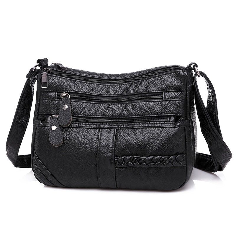 Fashion Women Bag Pu Soft Leather Shoulder Bag
