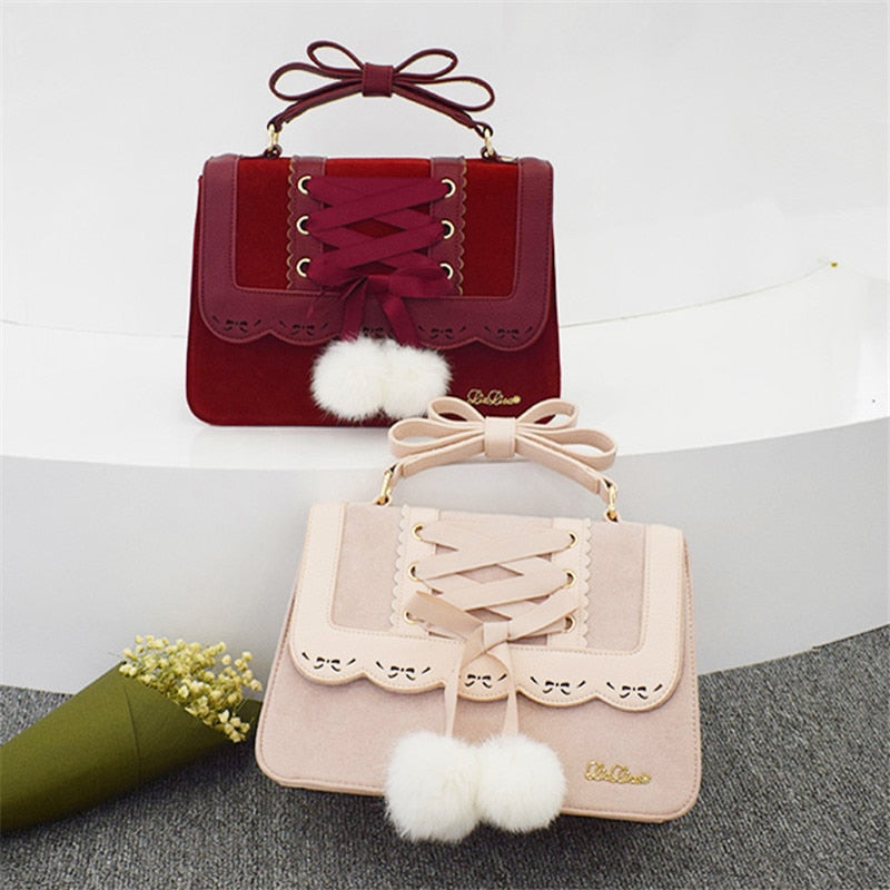 Famous Brand Designer Girl Leather Shoulder Bag