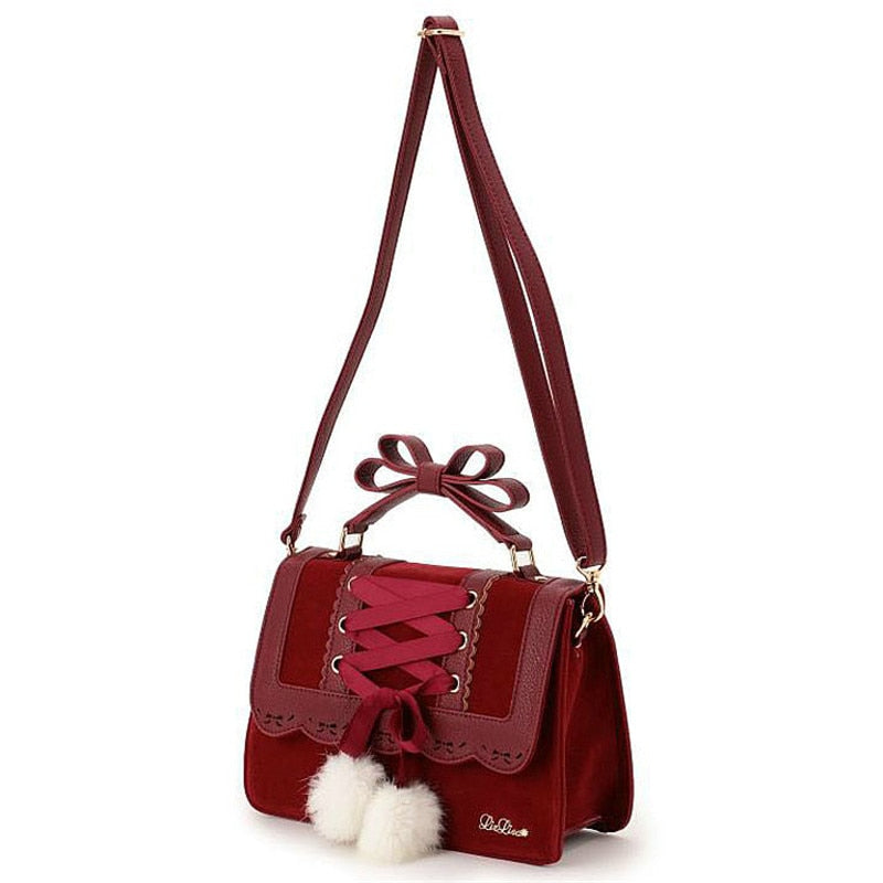 Famous Brand Designer Girl Leather Shoulder Bag