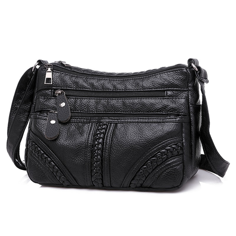 Fashion Women Bag Pu Soft Leather Shoulder Bag