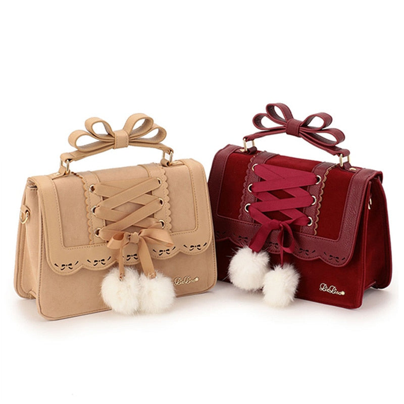 Famous Brand Designer Girl Leather Shoulder Bag