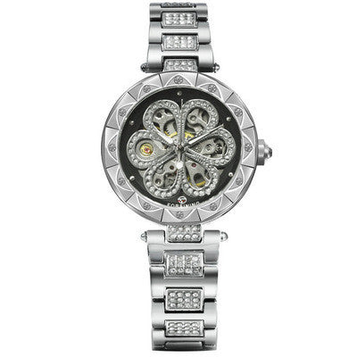 Ladies Watches Luxury Stainless Steel Clock