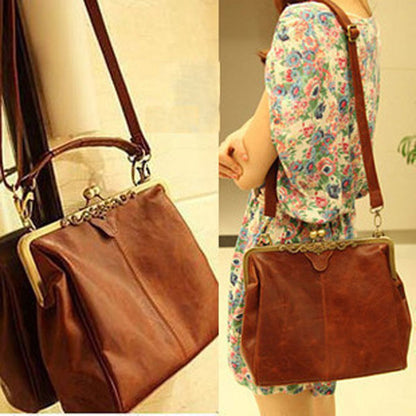 Women Leather Shoulder Bag Fashion  Europe Style