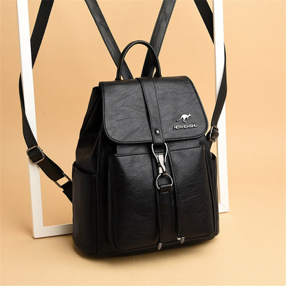 Luxury Women Backpack Soft Leather