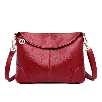 Women's 2023 New Leather Small Square Purse Bag